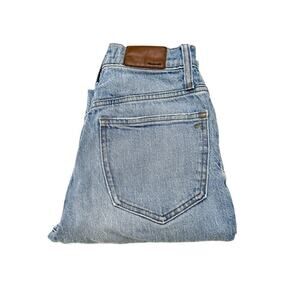 Madewell The Perfect Vintage Denim Jeans Raw Hem Size 24